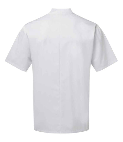 Premier Essential Short Sleeve Chef's Jacket Premier
