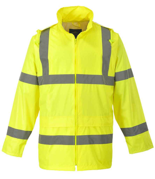 Portwest Hi-Vis Rain Jacket Portwest