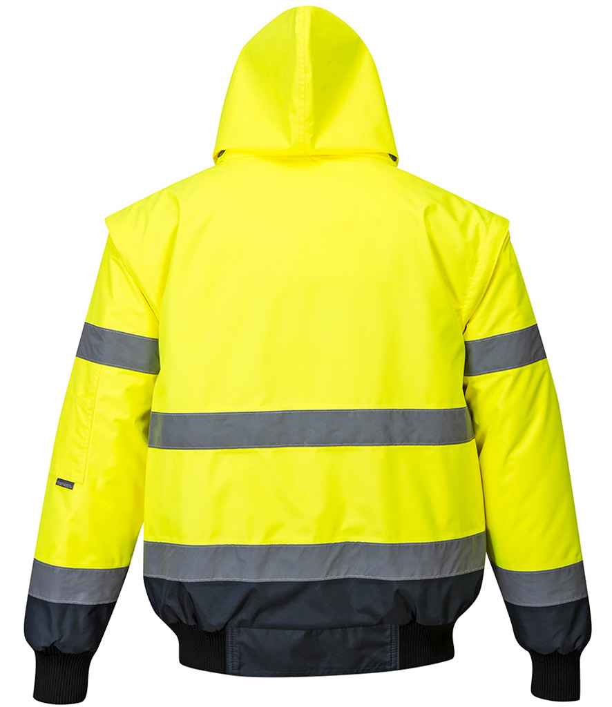 Portwest 3-in-1 Hi-Vis Bomber Jacket Portwest