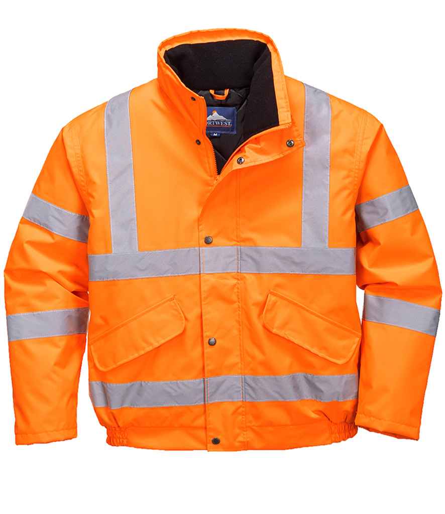 Portwest Hi-Vis GO/RT Bomber Jacket Portwest