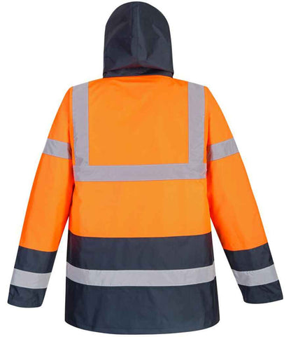Portwest Hi-Vis Contrast Traffic Jacket Portwest