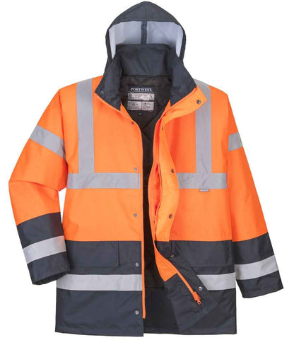 Portwest Hi-Vis Contrast Traffic Jacket Portwest