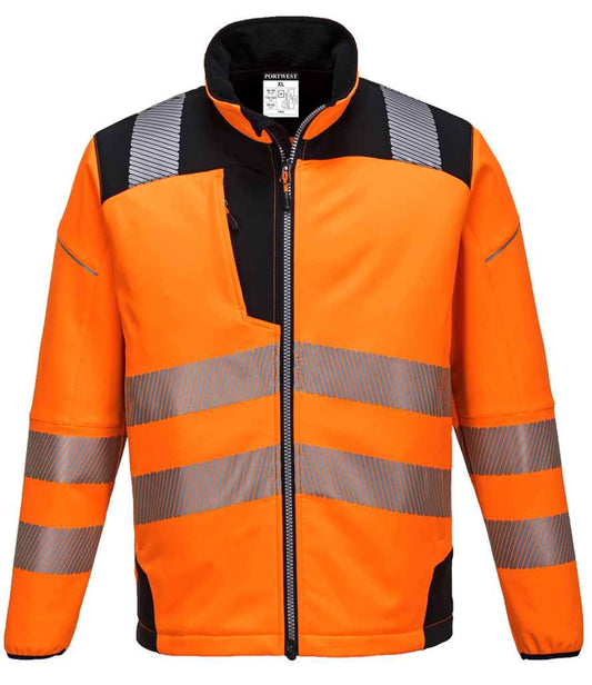 Portwest PW3 Hi-Vis Soft Shell Jacket Portwest
