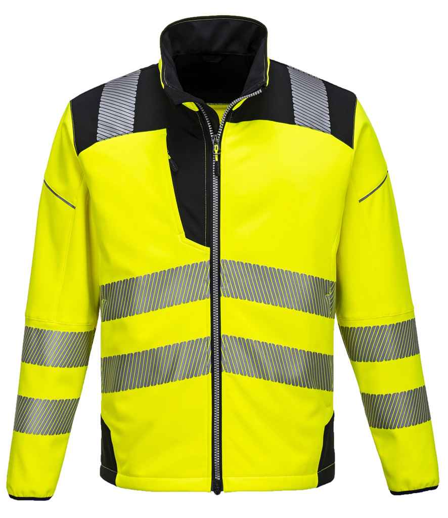 Portwest PW3 Hi-Vis Soft Shell Jacket Portwest
