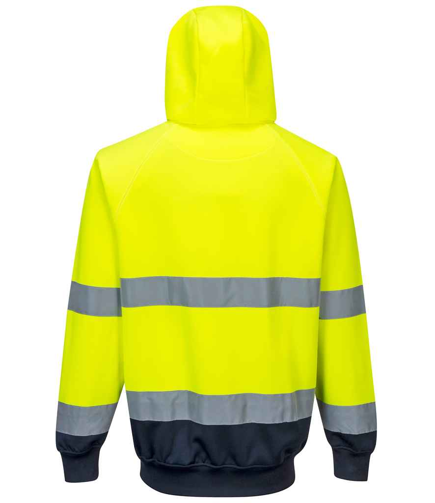 Portwest Hi-Vis Two Tone Hooded Sweatshirt Portwest