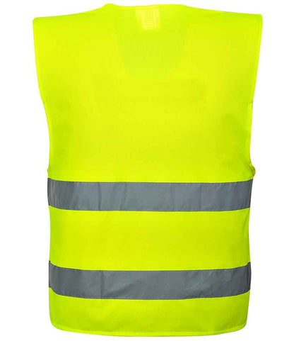 Portwest Hi-Vis Two Band Vest Portwest