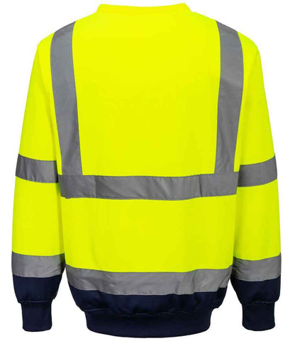 Portwest Hi-Vis Two Tone Sweatshirt Portwest