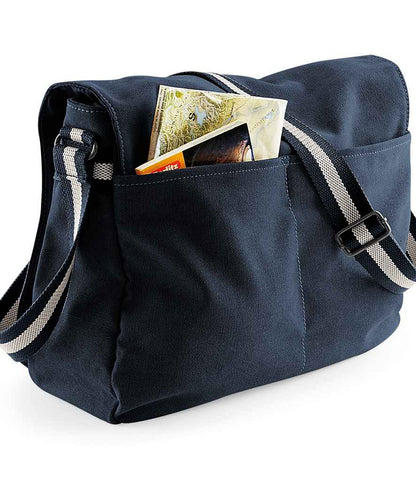 Quadra Vintage Canvas Despatch Bag Quadra