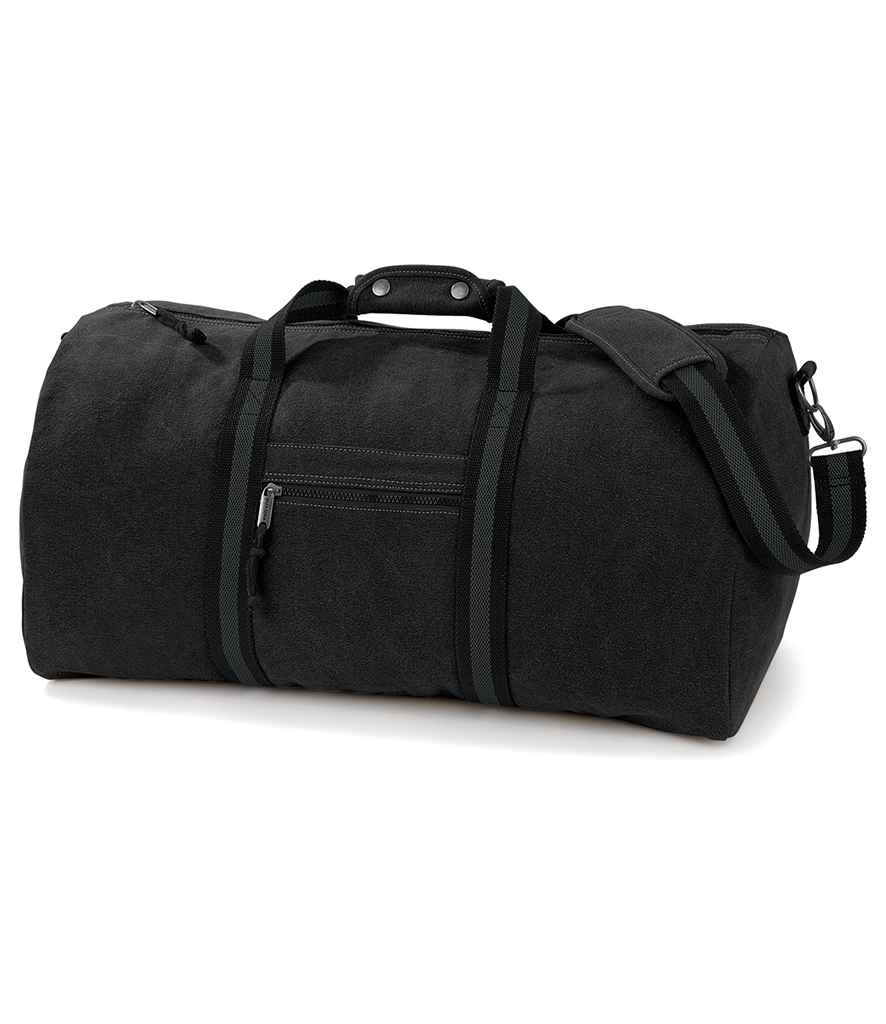 Quadra Vintage Canvas Holdall Quadra
