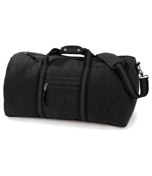 Quadra Vintage Canvas Holdall Quadra