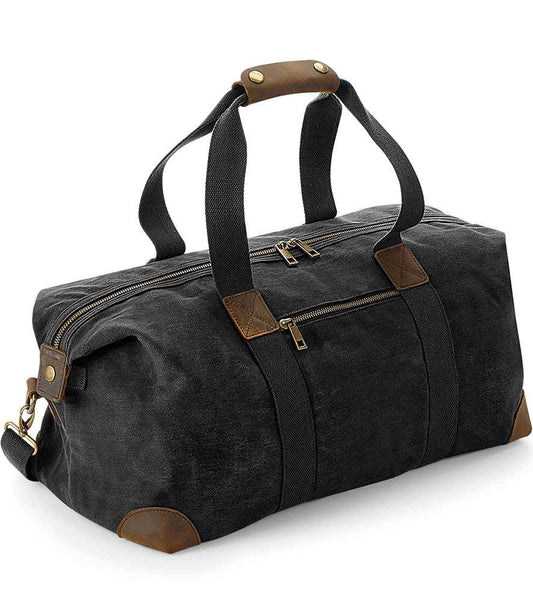 Quadra Heritage Waxed Canvas Holdall Quadra