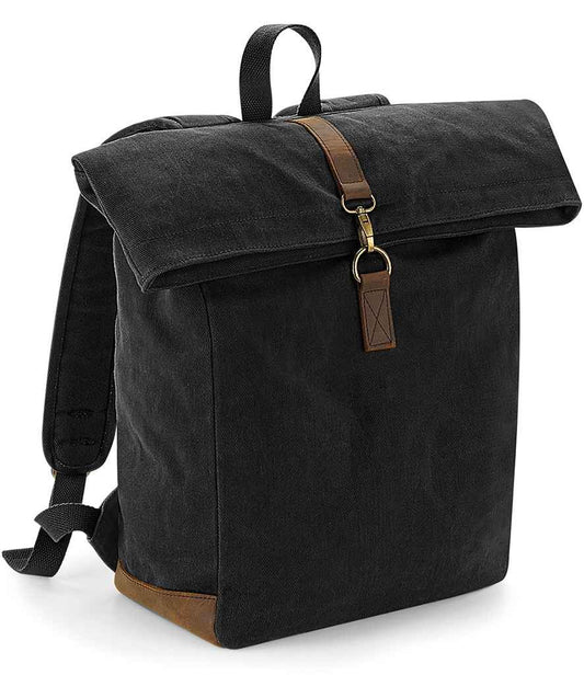 Quadra Heritage Waxed Canvas Backpack Quadra