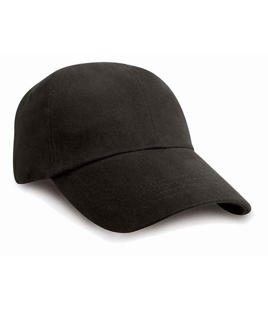 Result Kids Low Profile Heavy Brushed Cotton Cap Result Headwear