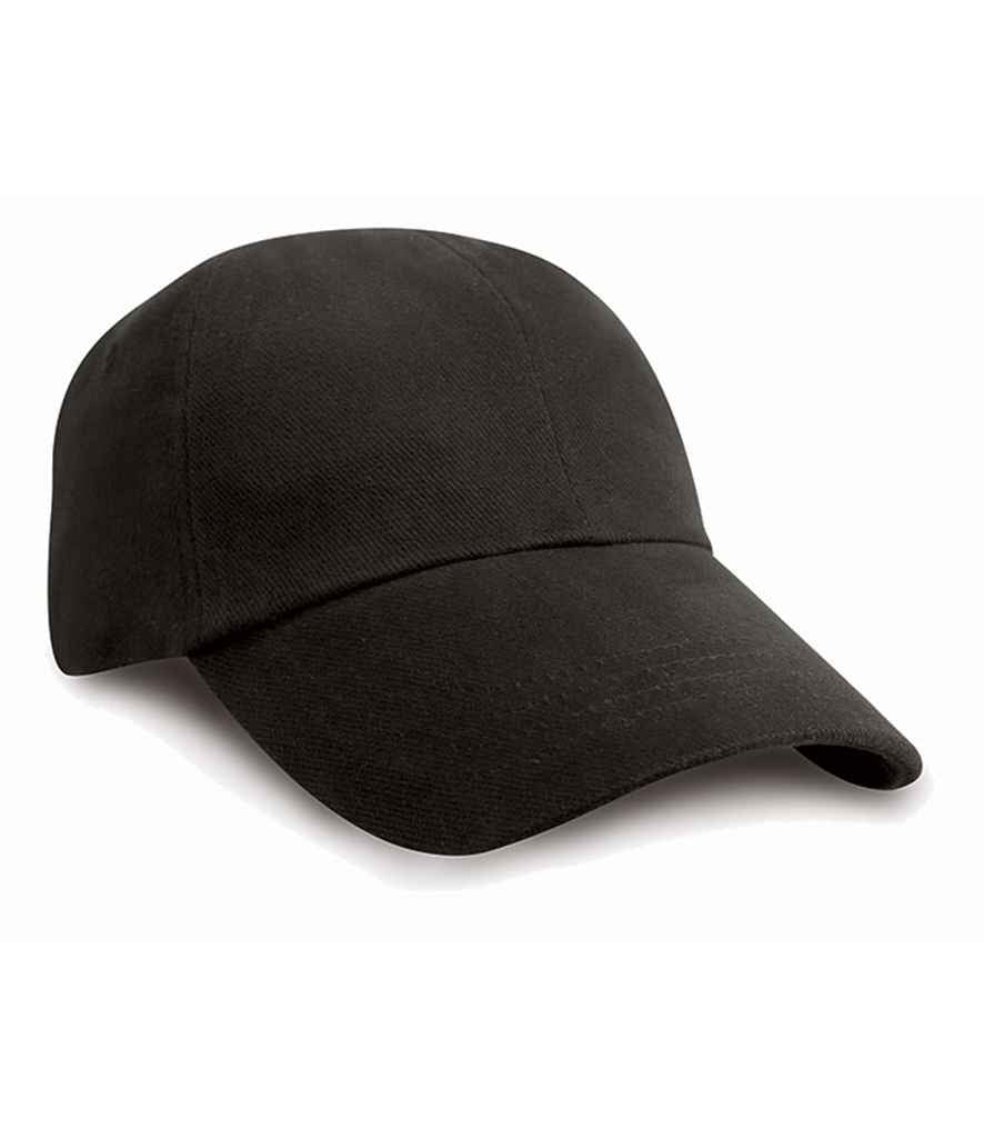 Result Low Profile Heavy Brushed Cotton Cap Result Headwear