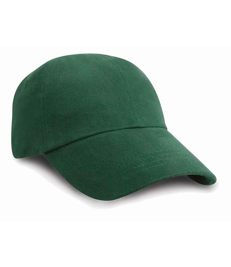 Result Low Profile Heavy Brushed Cotton Cap Result Headwear
