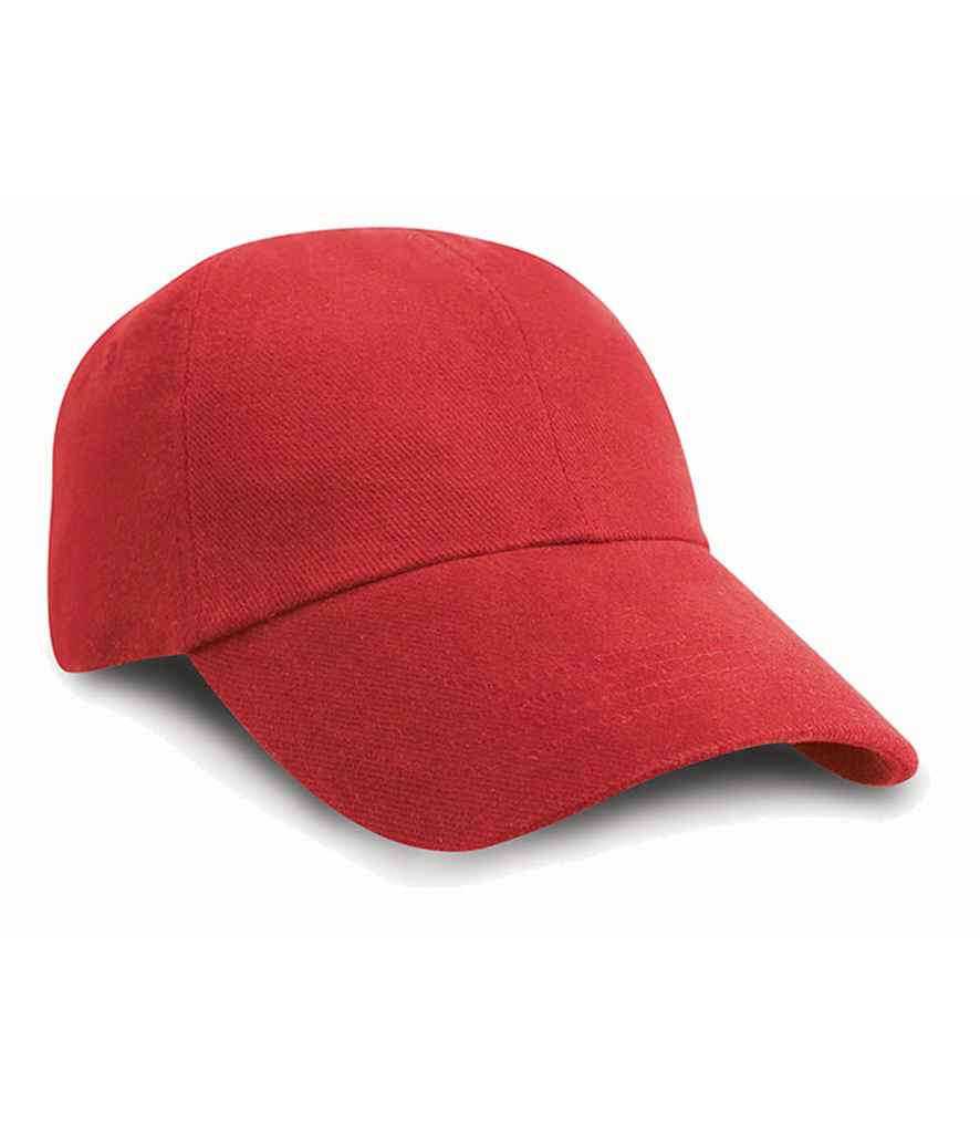 Result Low Profile Heavy Brushed Cotton Cap Result Headwear