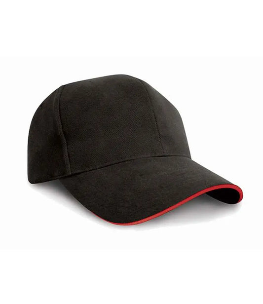 Result Pro-Style Heavy Brushed Cotton Cap Result Headwear