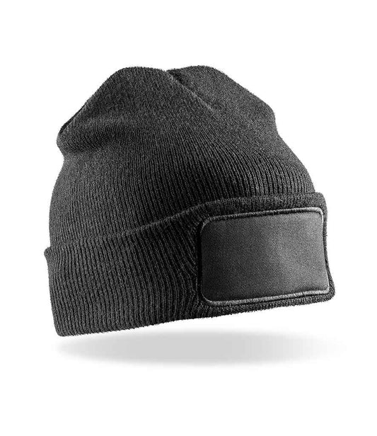 Result Core Double Knit Printers Beanie Result Winter Essentials