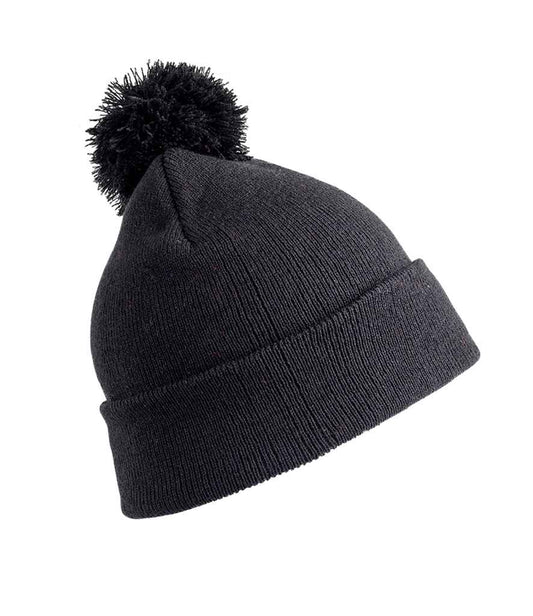 Result Core Kids Pom Pom Beanie Result Winter Essentials
