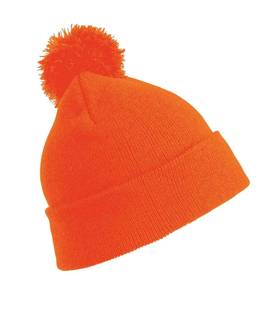 Result Core Kids Pom Pom Beanie Result Winter Essentials