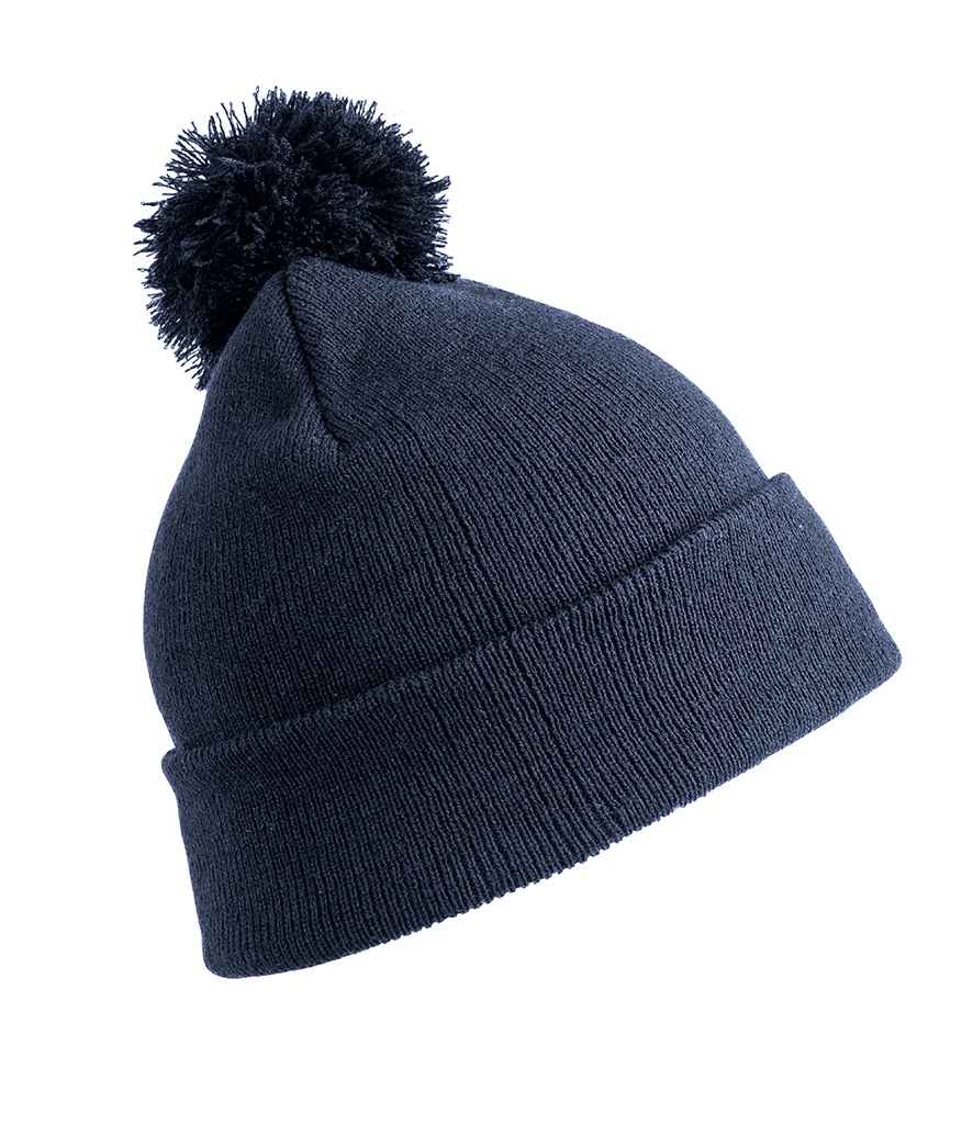 Result Core Kids Pom Pom Beanie Result Winter Essentials