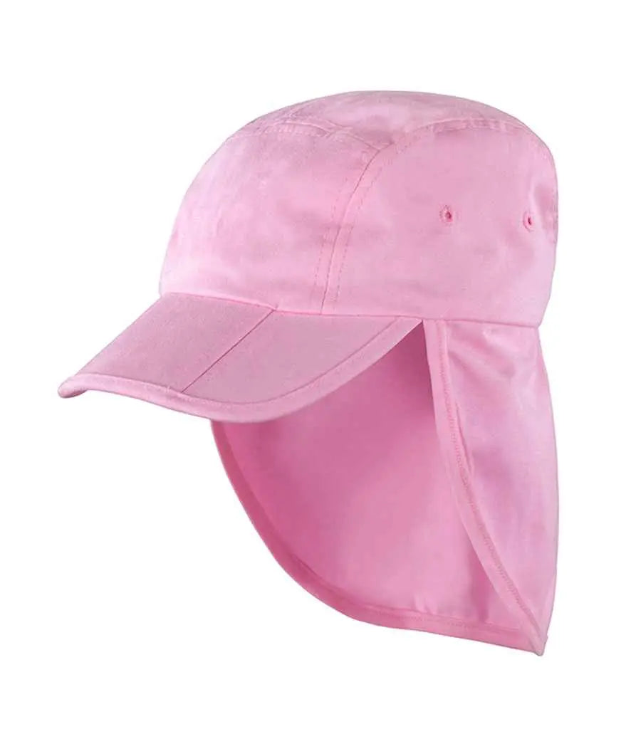 Result Kids Fold Up Legionnaires Cap Result Headwear