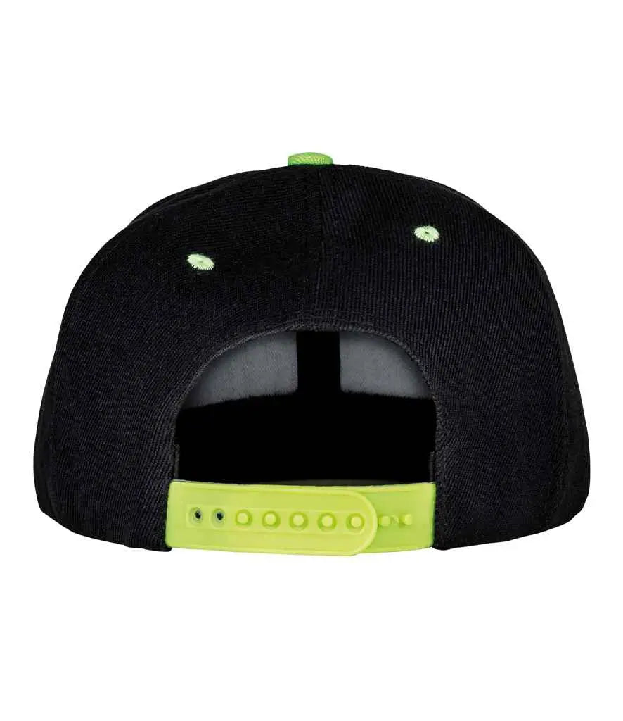 Result Contrast Bronx Snapback Cap Result Headwear