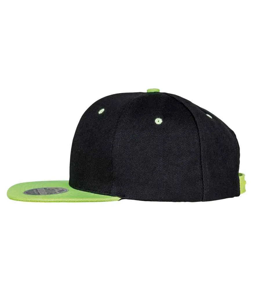 Result Contrast Bronx Snapback Cap Result Headwear