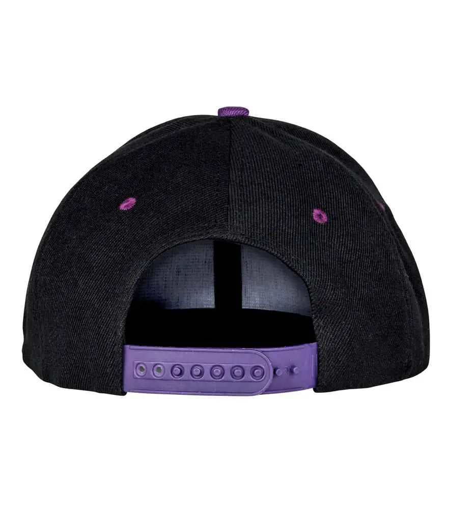 Result Contrast Bronx Snapback Cap Result Headwear