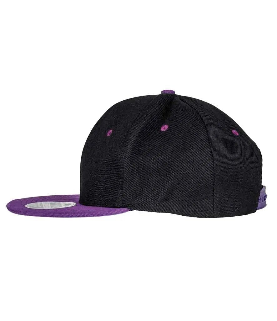 Result Contrast Bronx Snapback Cap Result Headwear