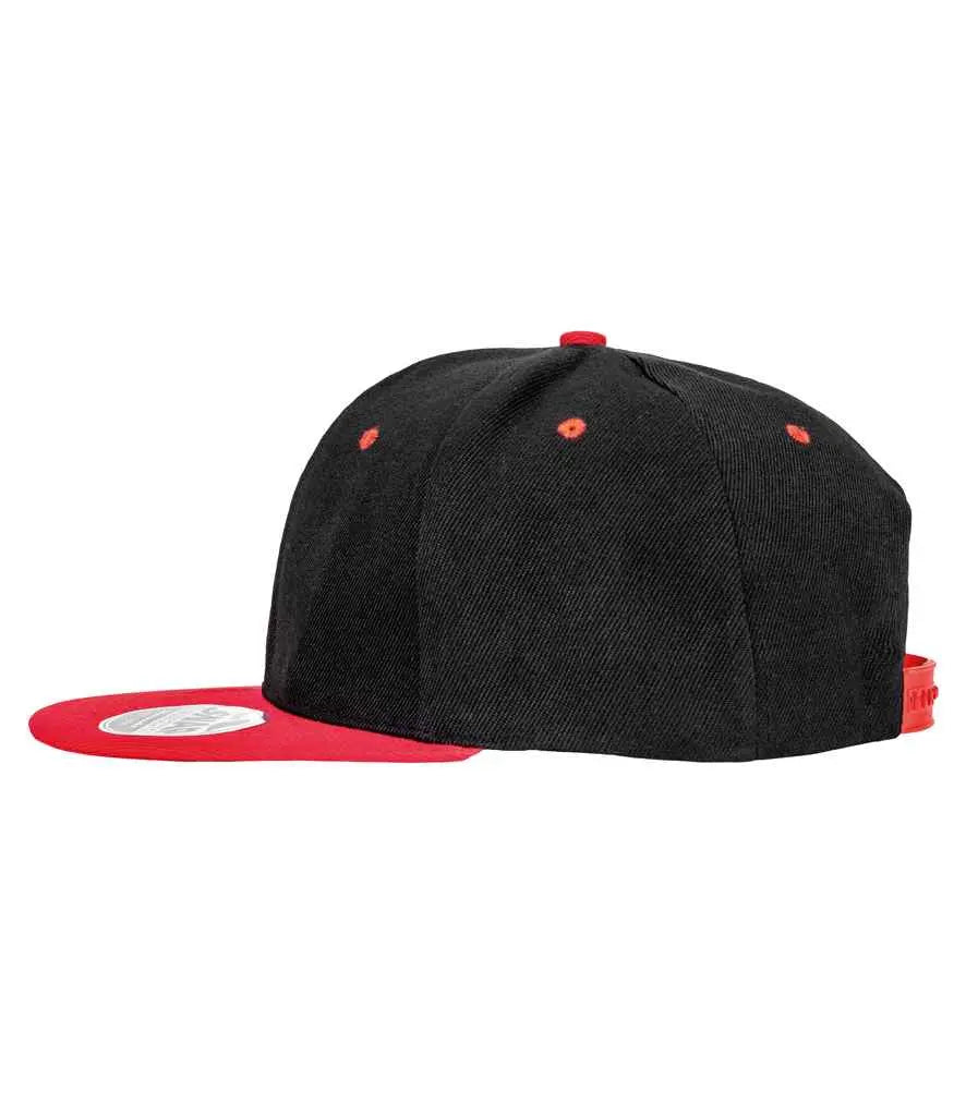 Result Contrast Bronx Snapback Cap Result Headwear