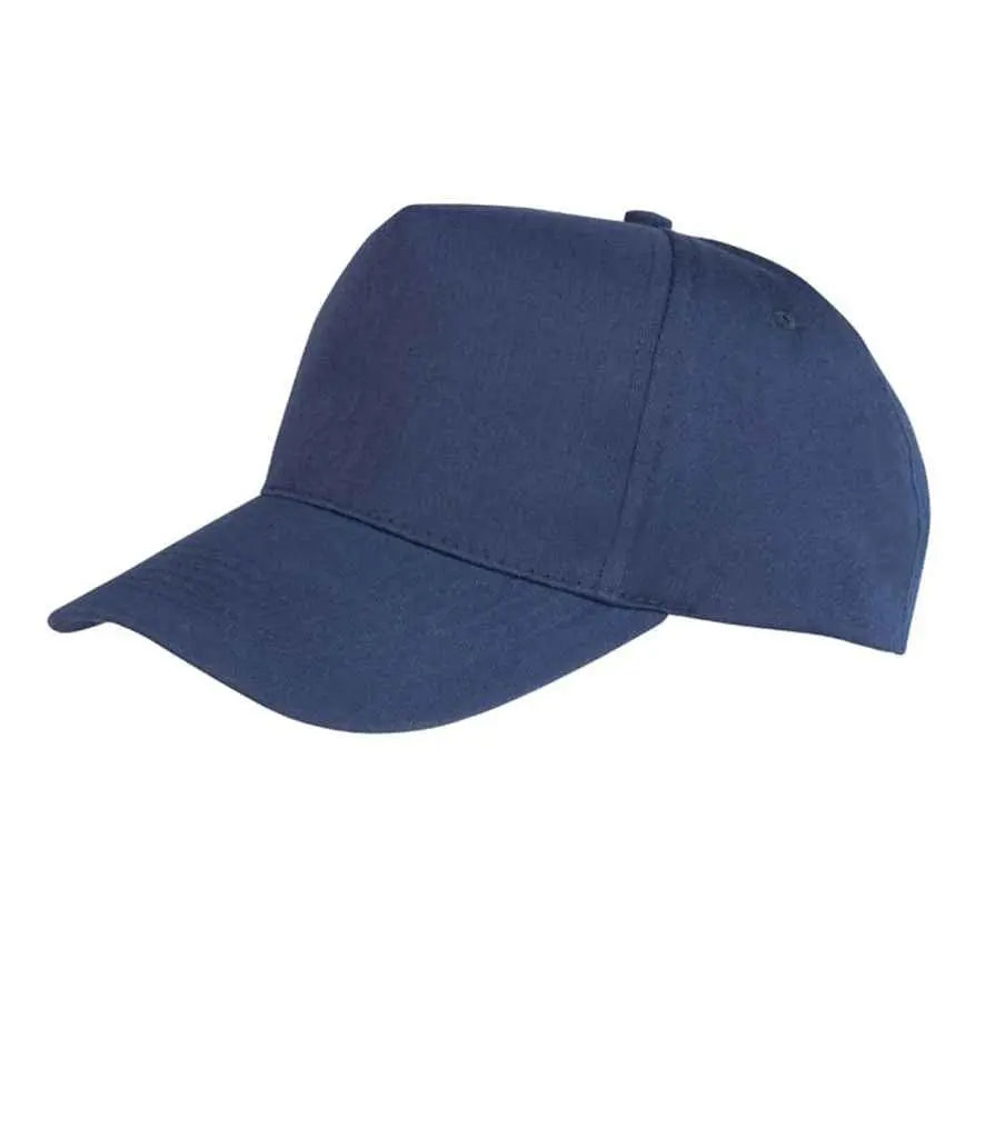 Result Kids Boston 5 Panel Printers Cap Result Headwear
