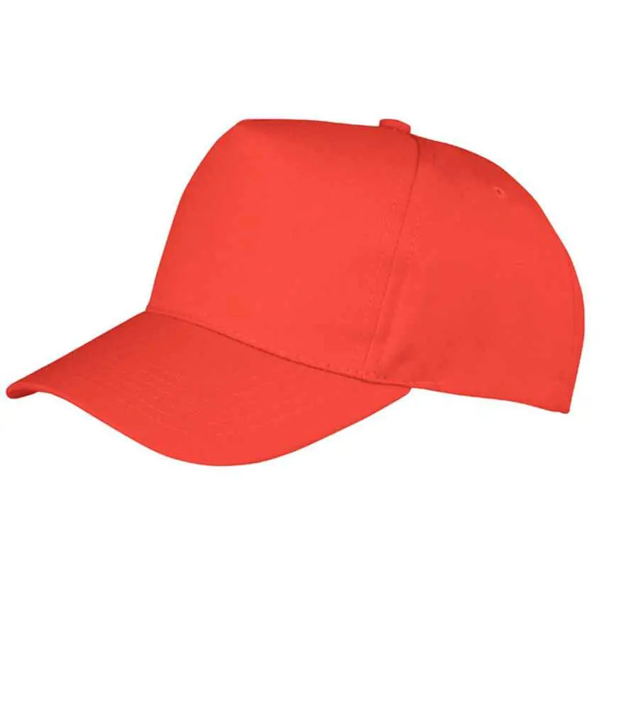 Result Kids Boston 5 Panel Printers Cap Result Headwear