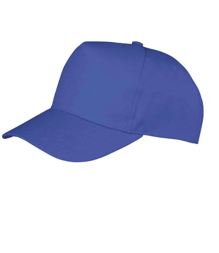 Result Kids Boston 5 Panel Printers Cap Result Headwear