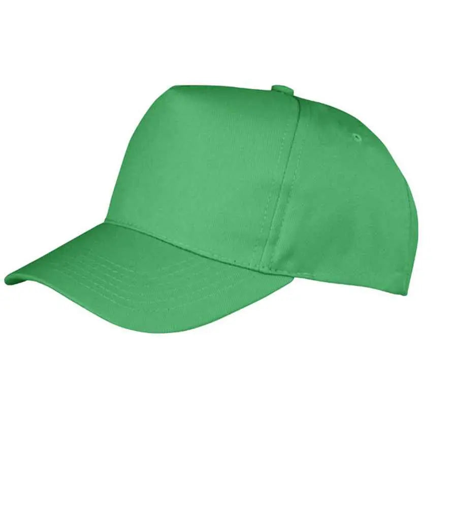 Result Boston 5 Panel Printers Cap Result Headwear