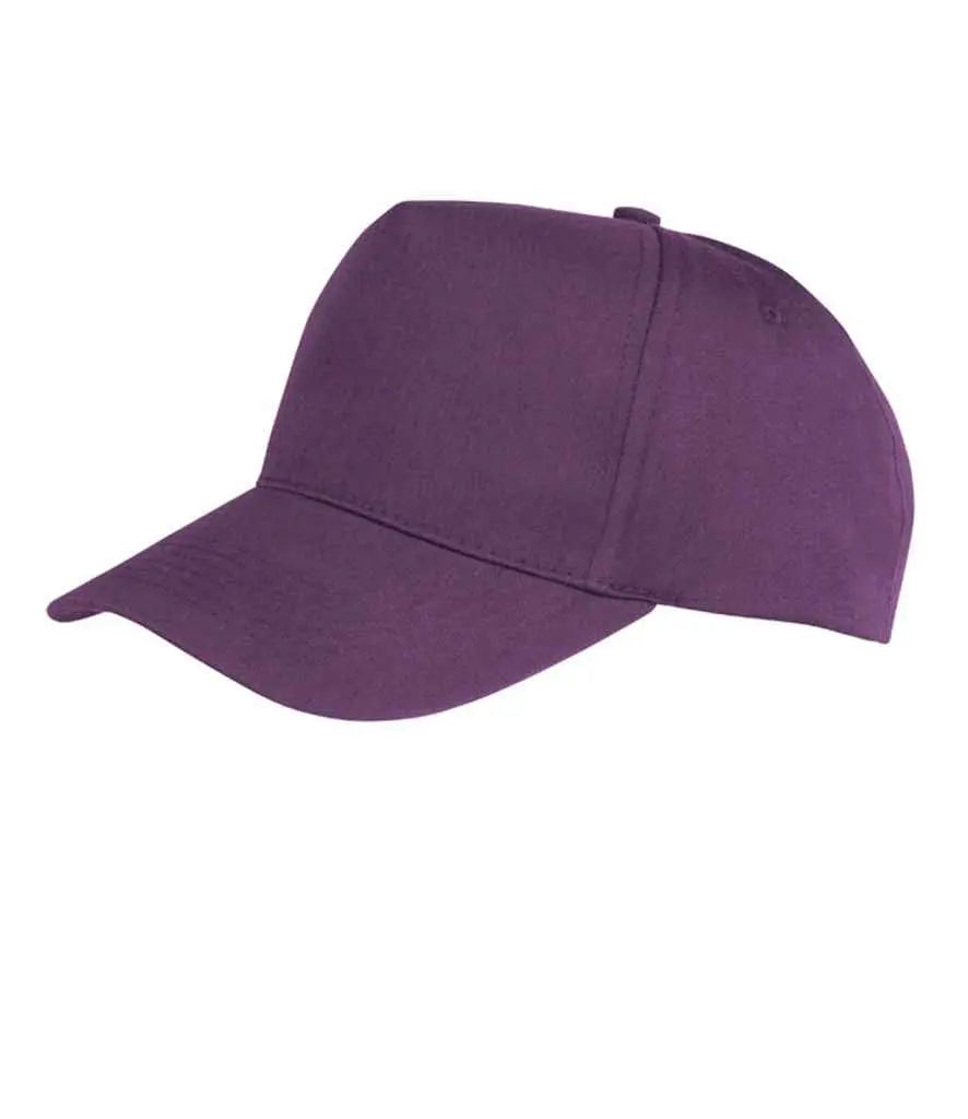 Result Boston 5 Panel Printers Cap Result Headwear