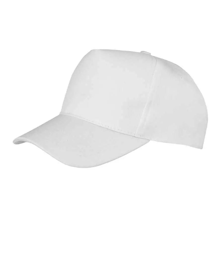Result Boston 5 Panel Printers Cap Result Headwear