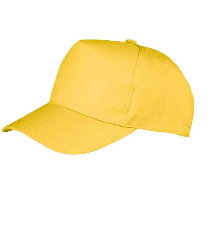 Result Boston 5 Panel Printers Cap Result Headwear