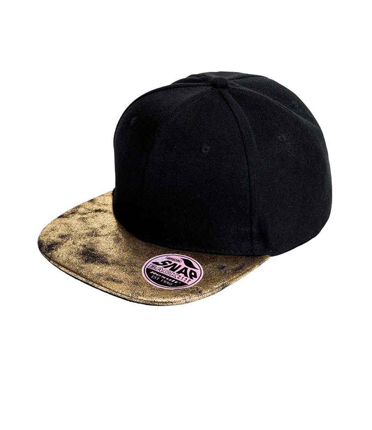 Result Bronx Glitter Snapback Cap Result Headwear
