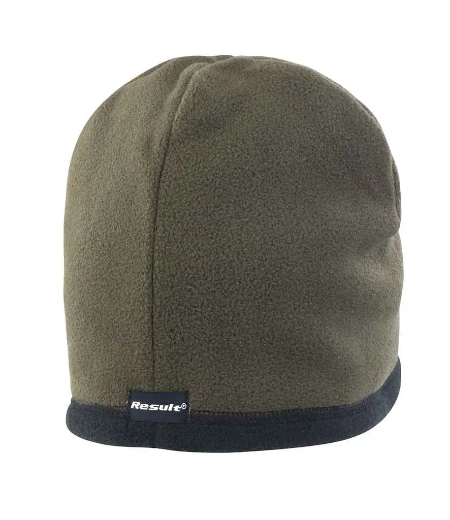 Result Reversible Micro Fleece Bob Hat Result Winter Essentials