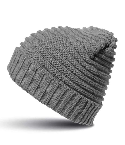 Result Braided Fleece Lined Hat Result Winter Essentials