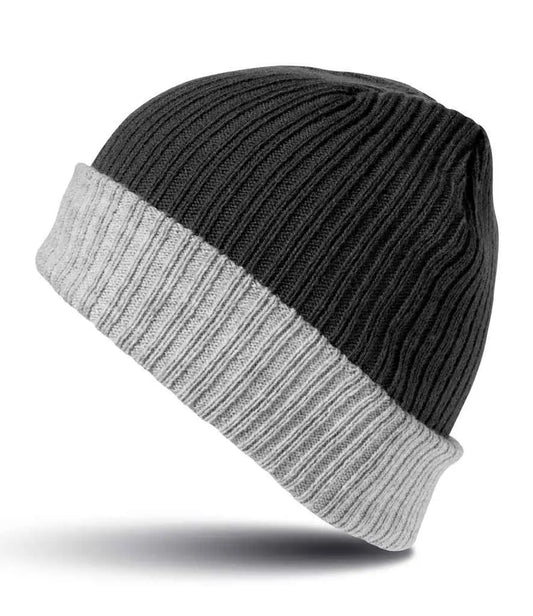 Result Double Layer Knitted Hat Result Winter Essentials
