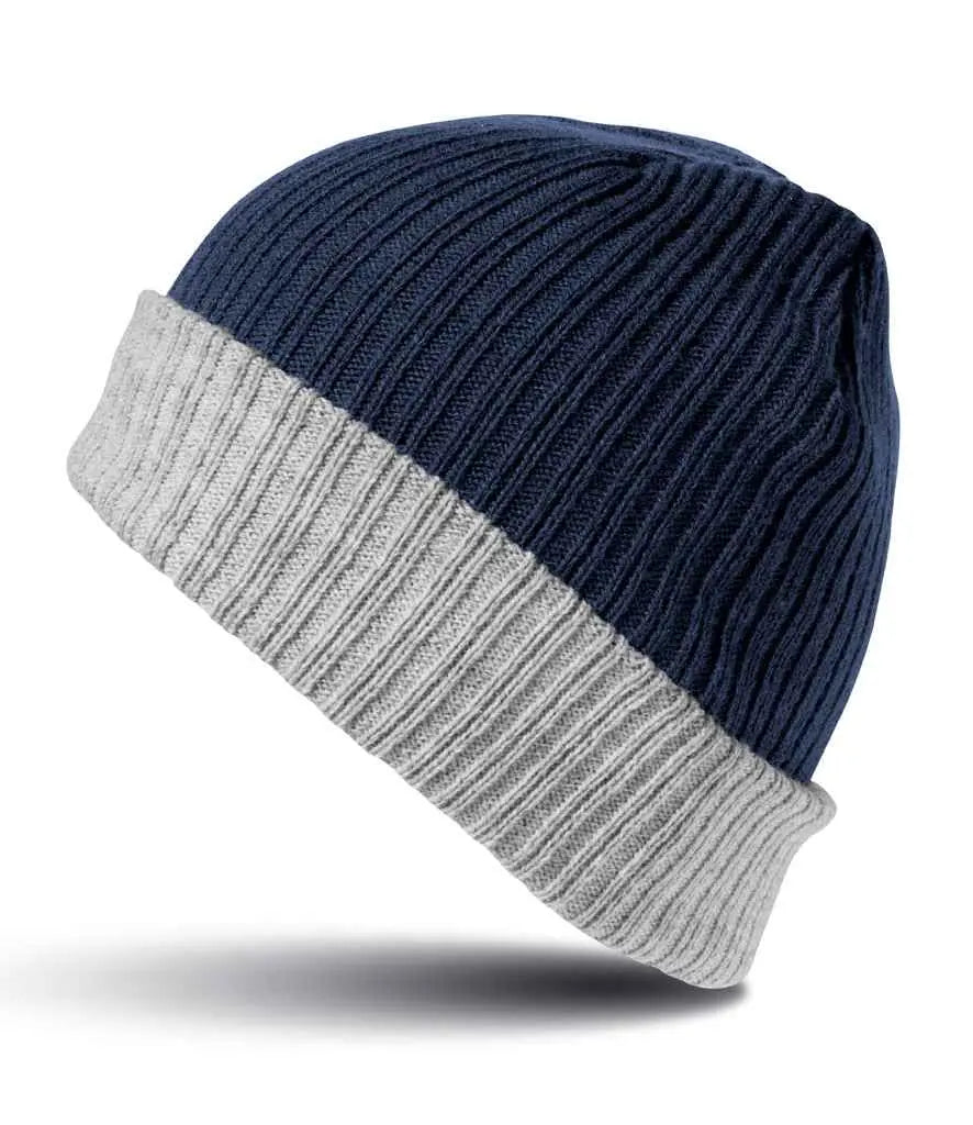 Result Double Layer Knitted Hat Result Winter Essentials