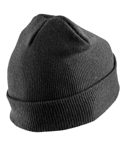 Result Genuine Recycled Double Knit Printers Beanie Result Genuine Recycled