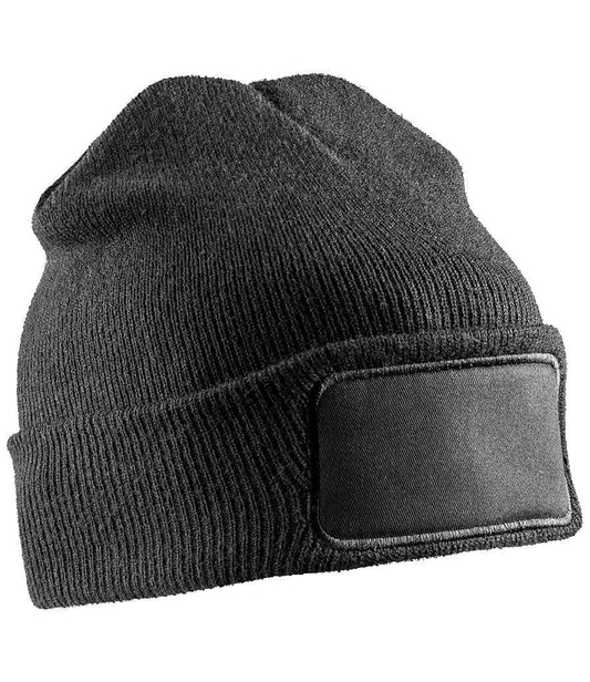Result Genuine Recycled Double Knit Printers Beanie Result Genuine Recycled