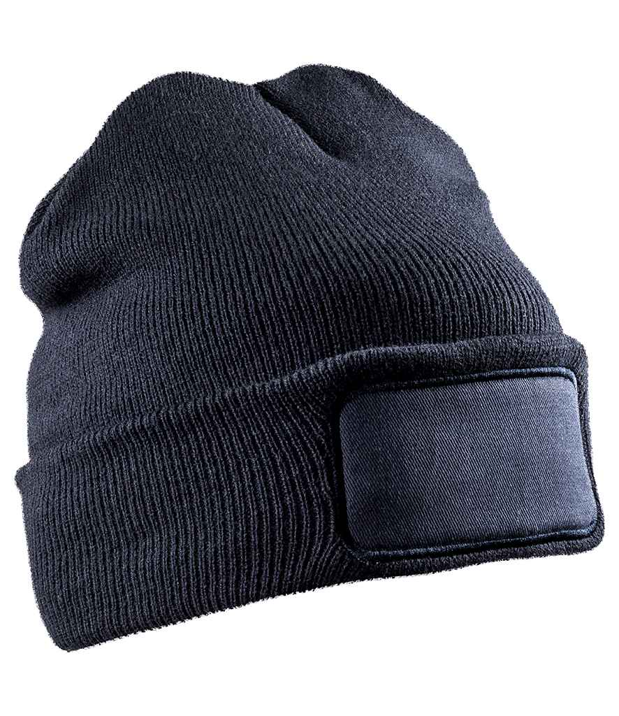 Result Genuine Recycled Double Knit Printers Beanie Result Genuine Recycled