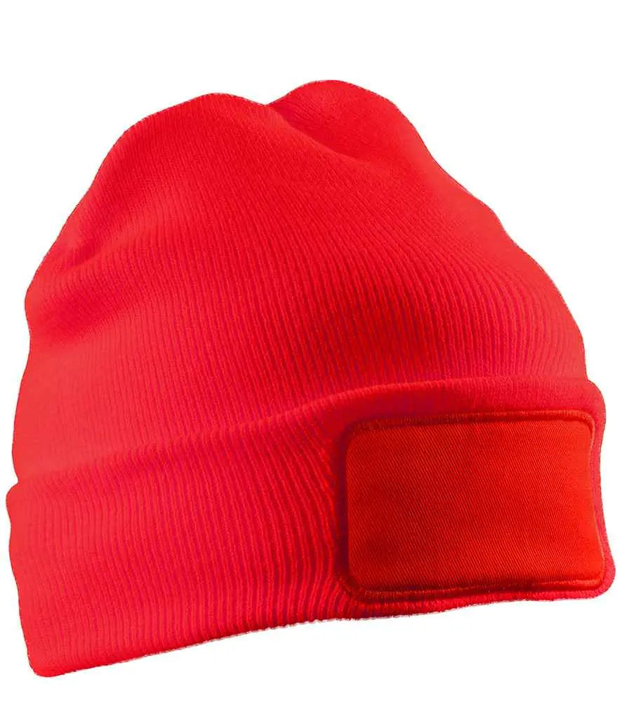 Result Genuine Recycled Double Knit Printers Beanie Result Genuine Recycled