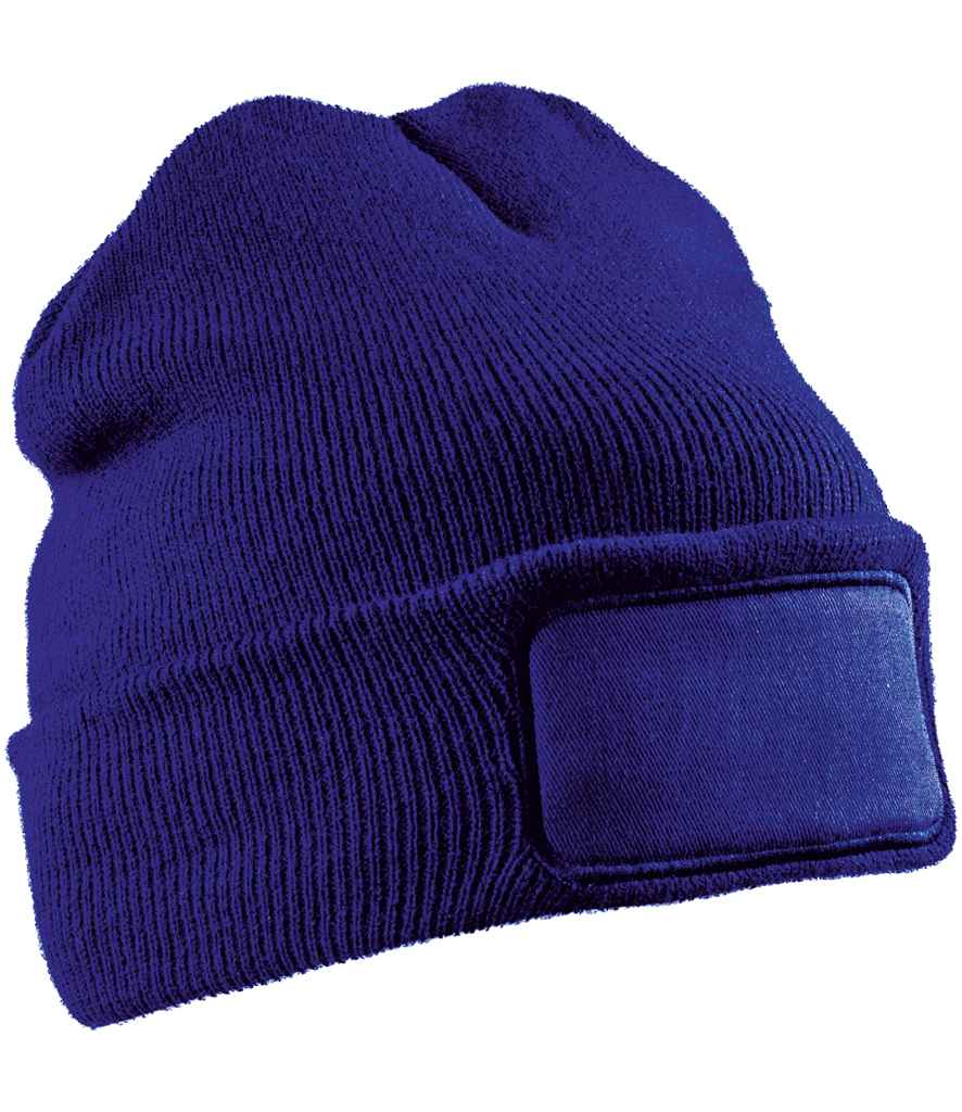 Result Genuine Recycled Double Knit Printers Beanie Result Genuine Recycled