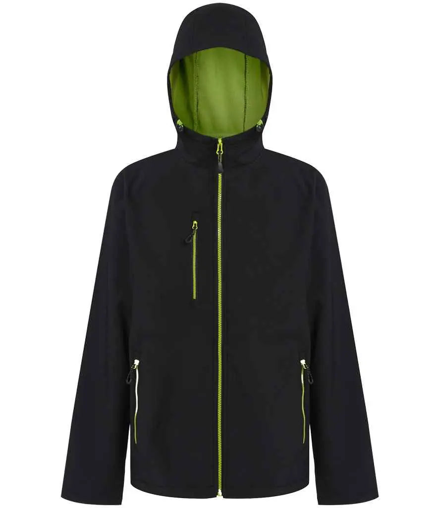 Regatta Navigate Two Layer Hooded Soft Shell Jacket Regatta Professional