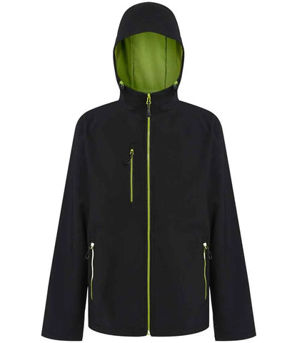 Regatta Navigate Two Layer Hooded Soft Shell Jacket Regatta Professional